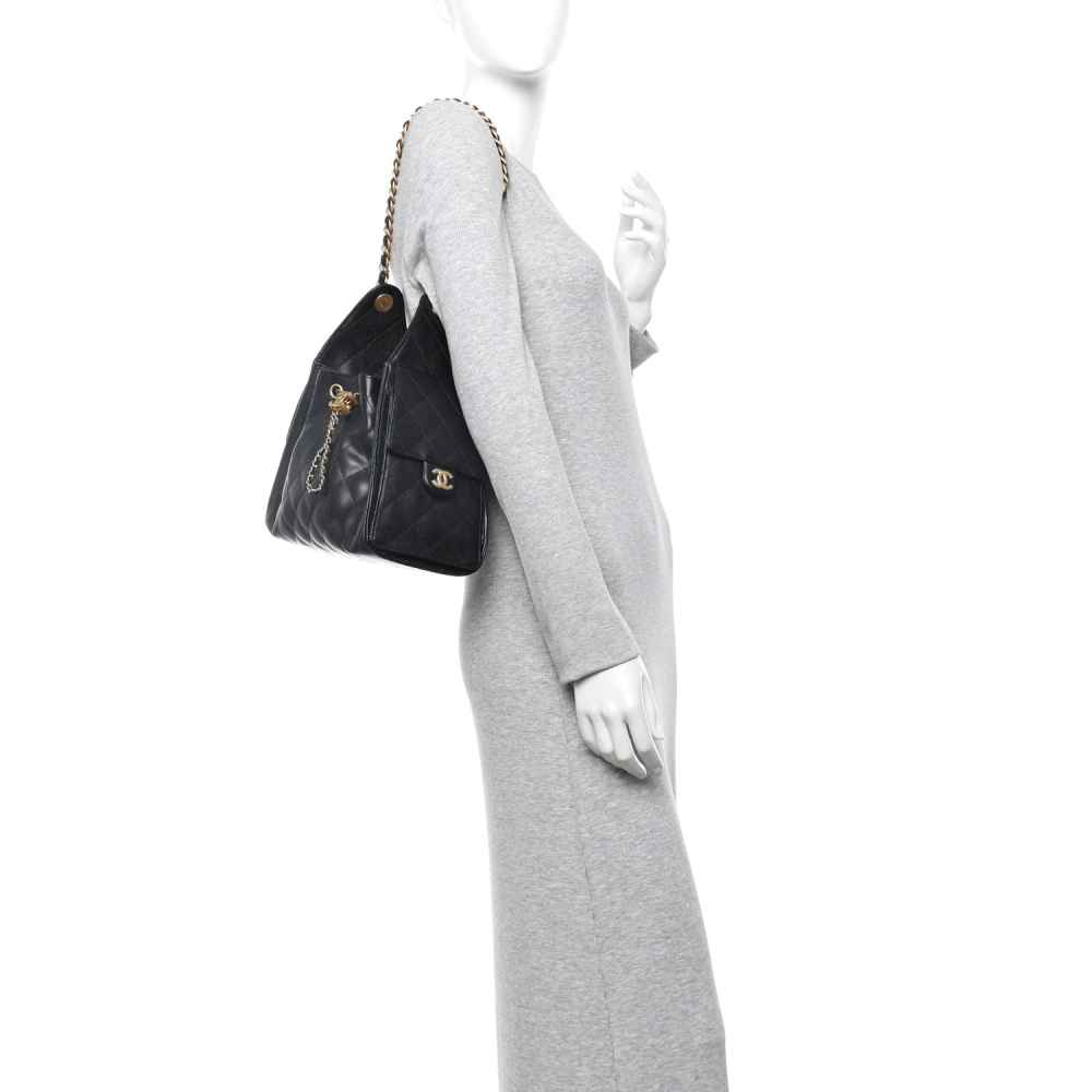 Chanel Maxi Black Mini Shoulder Bag-thumb-1