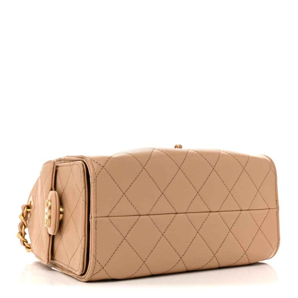 Chanel Maxi Brown Mini Shoulder Bag-thumb-5