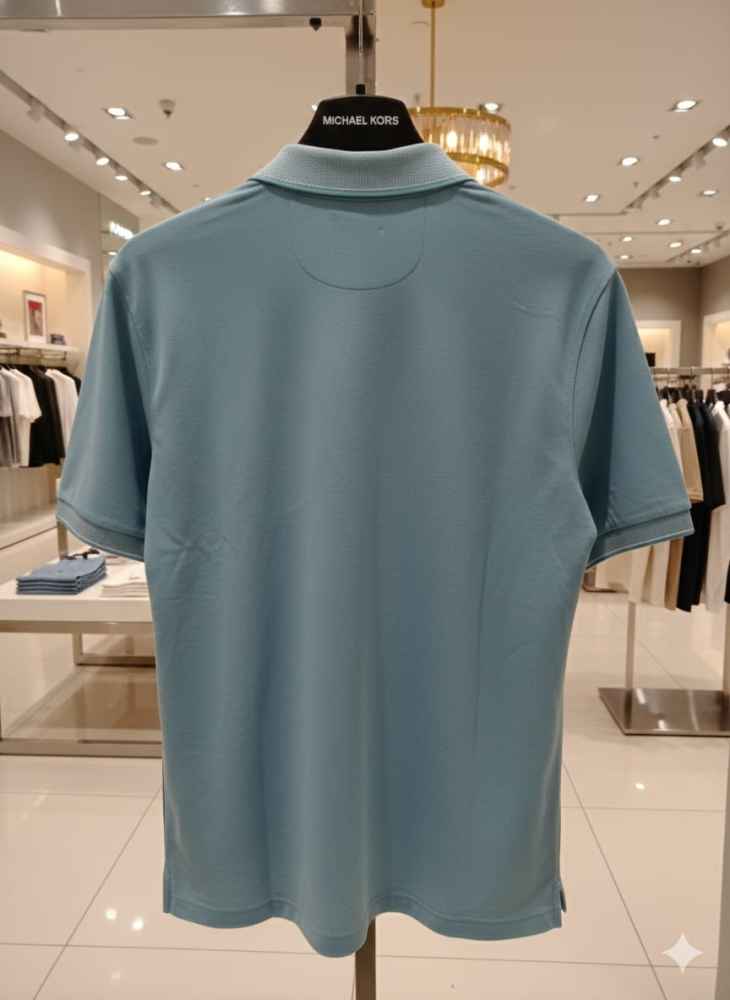 Michael Kors Teal Blue Premium T-shirt-thumb-3