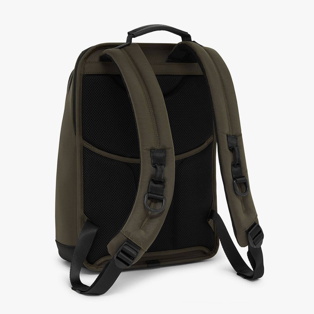 Tumi Alpha 3 Slim Olive Backpack-1