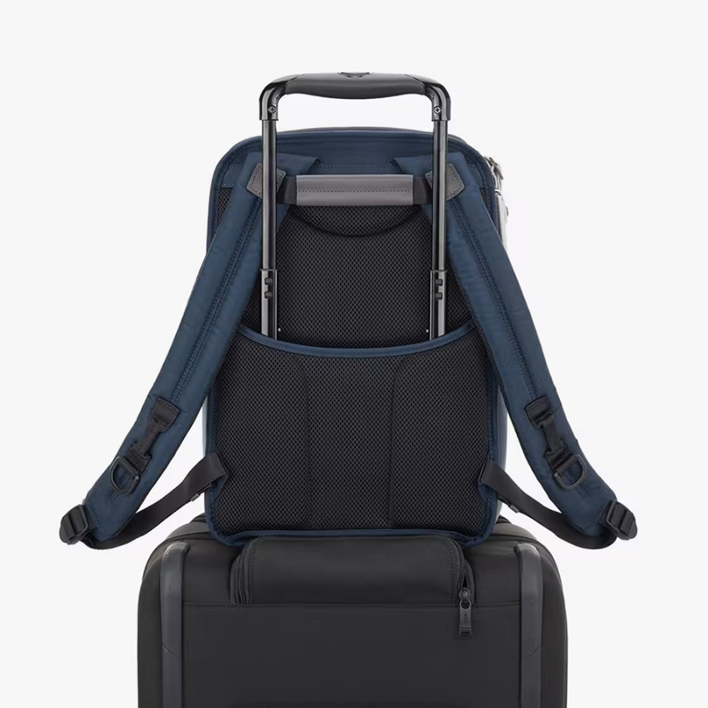 Tumi Alpha Slim Blue Backpack-4