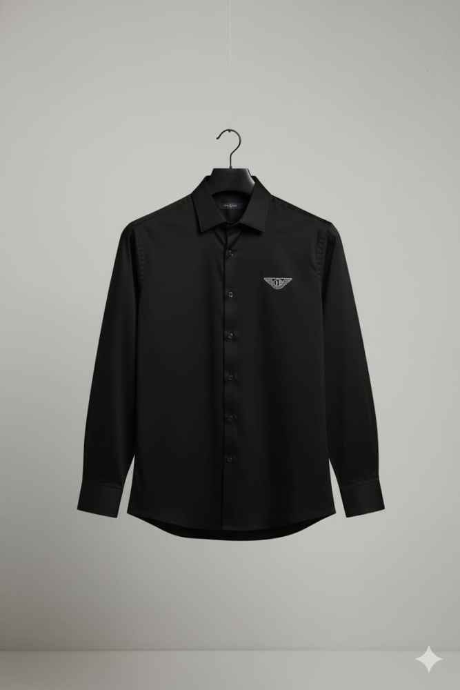 Armani Exchange Black Premium Quality Cotton Shirt-2