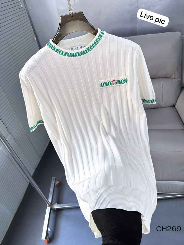 Casablanca White Premium Quality T-shirt-2