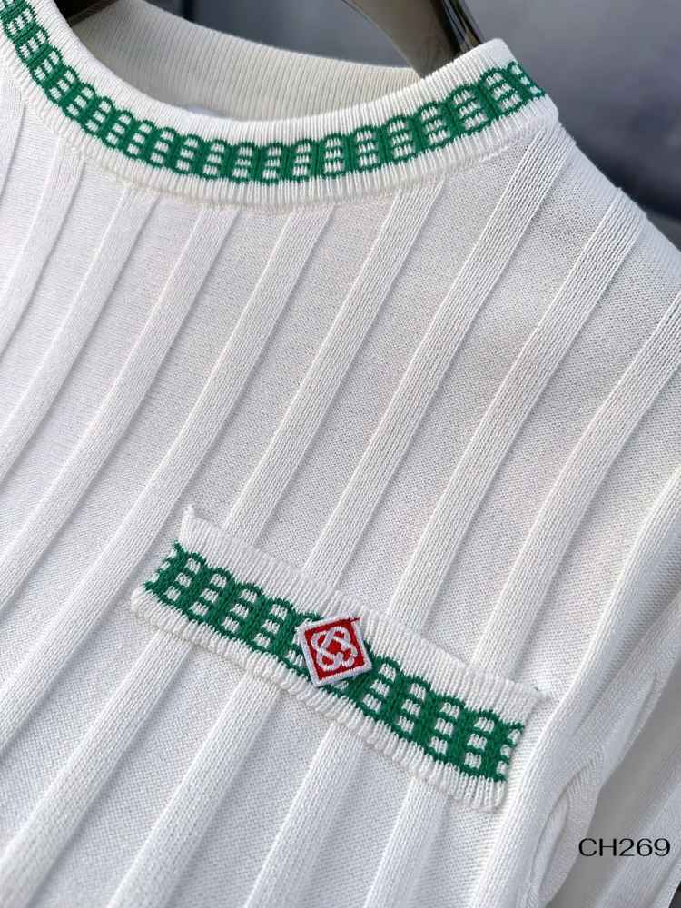 Casablanca White Premium Quality T-shirt-4