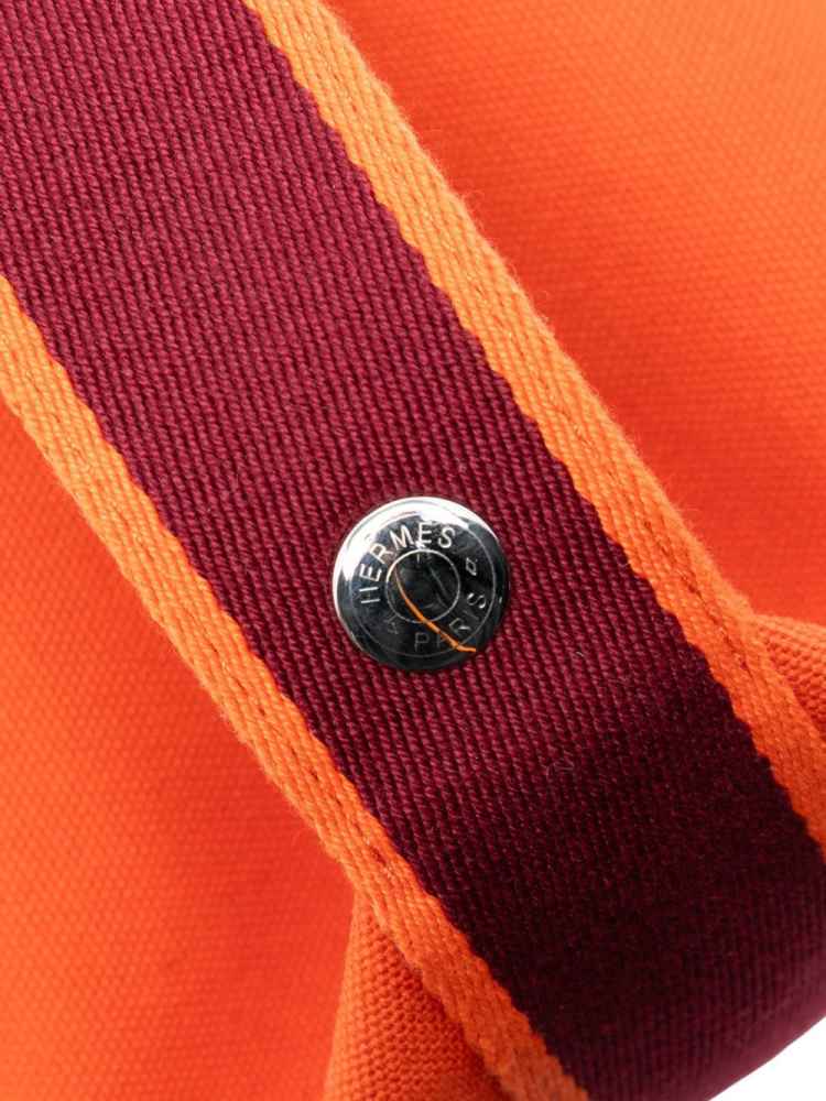 Hermes Orange Premium Quality Brac Vanity Case Bag-3