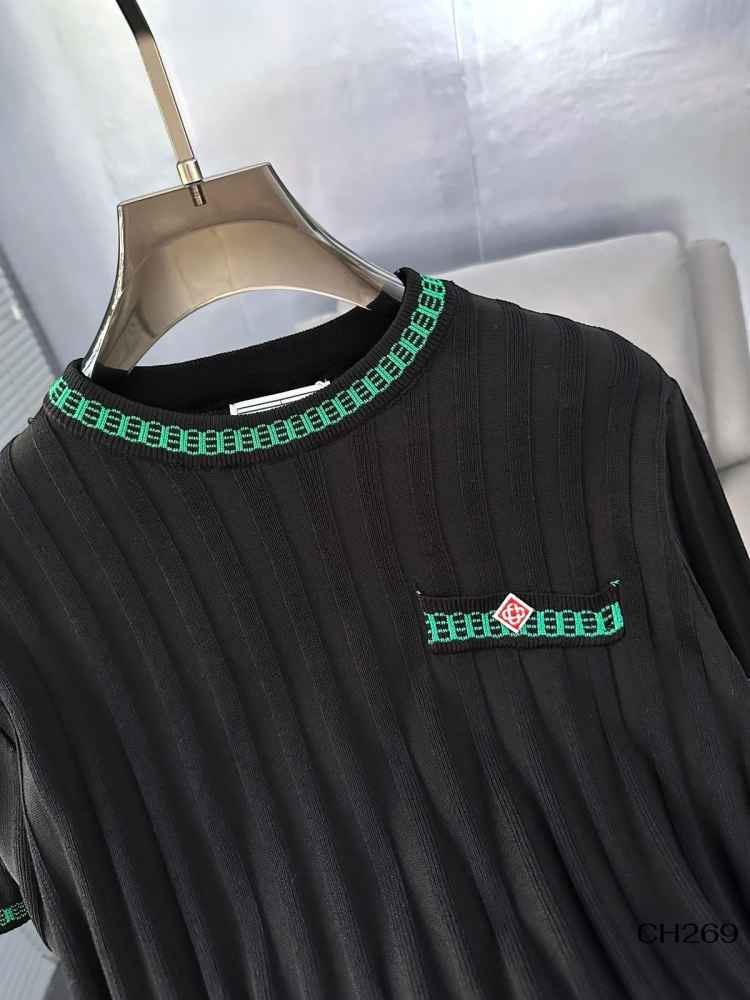 Casablanca Black Premium Quality T-shirt-3