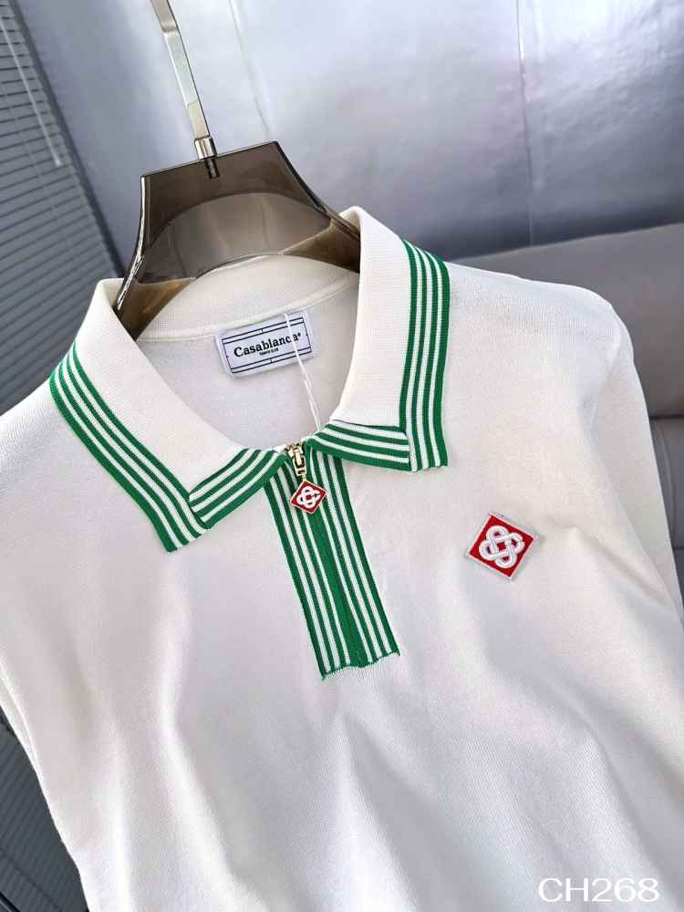 Casablanca White Premium Quality T-shirt-thumb-2