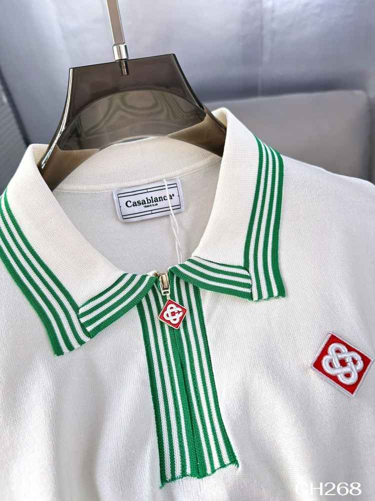 Casablanca White Premium Quality T-shirt-thumb-3