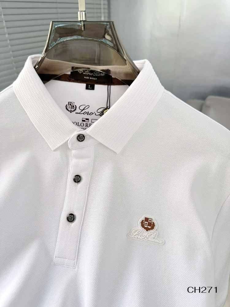 Loro Piana White Premium Quality T-Shirt-2
