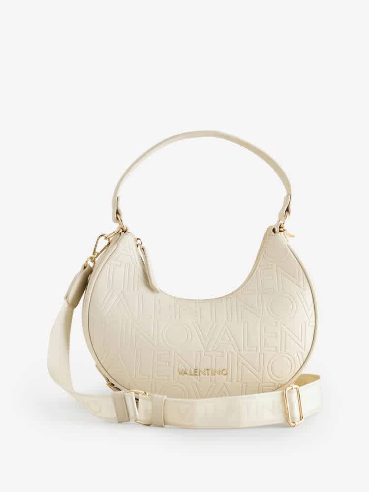 Valentino Shelby White Premium Hobo Bag-thumb-0