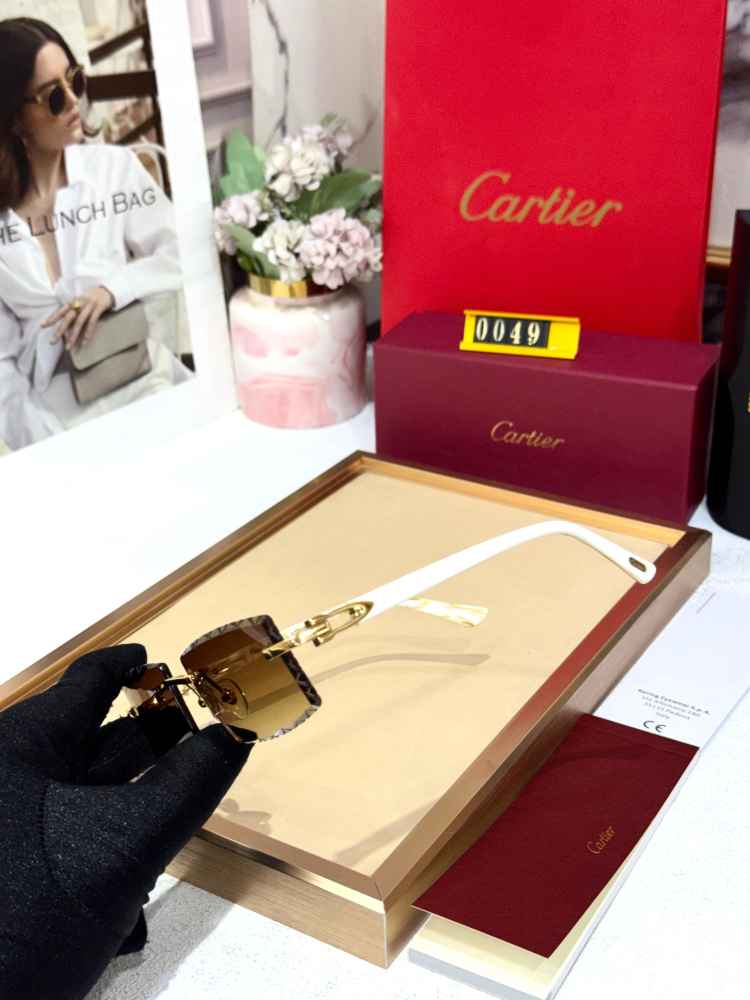 Cartier Colour Changing Lens Brown Premium Sunglasses-3