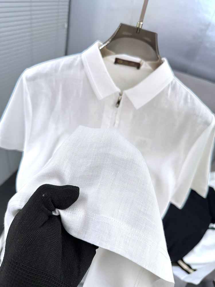Loro Piana White Premium Quality T-Shirt-4