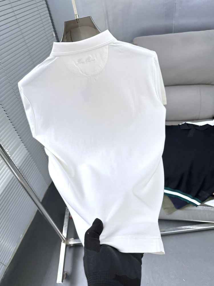 Loro Piana White Premium Quality T-Shirt-2