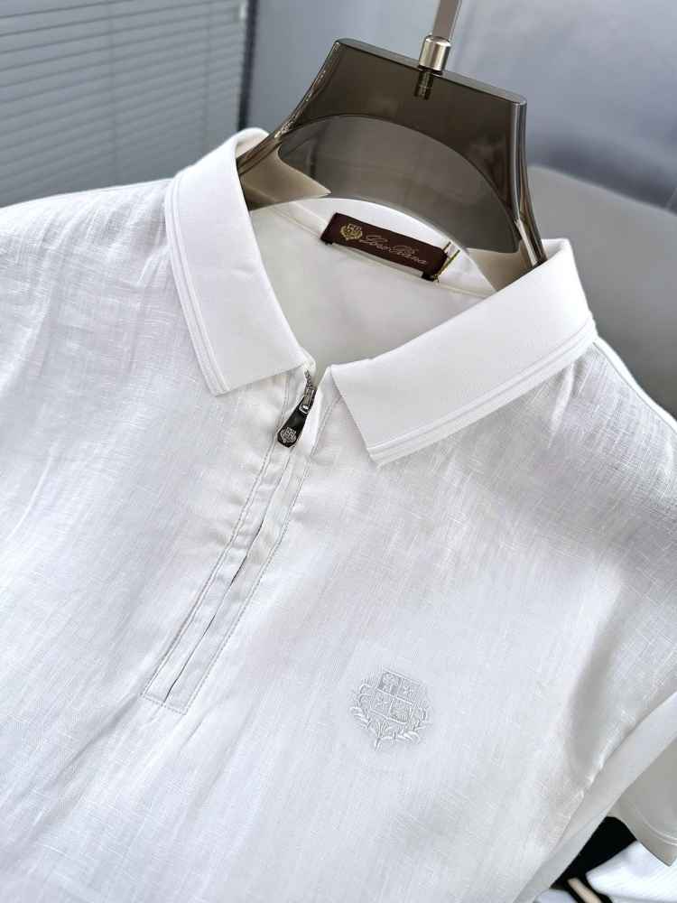 Loro Piana White Premium Quality T-Shirt-6