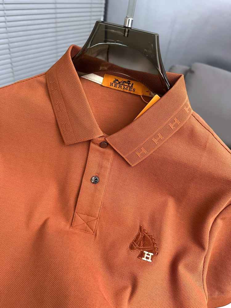 Hermes Brown Premium Quality T-shirt-2