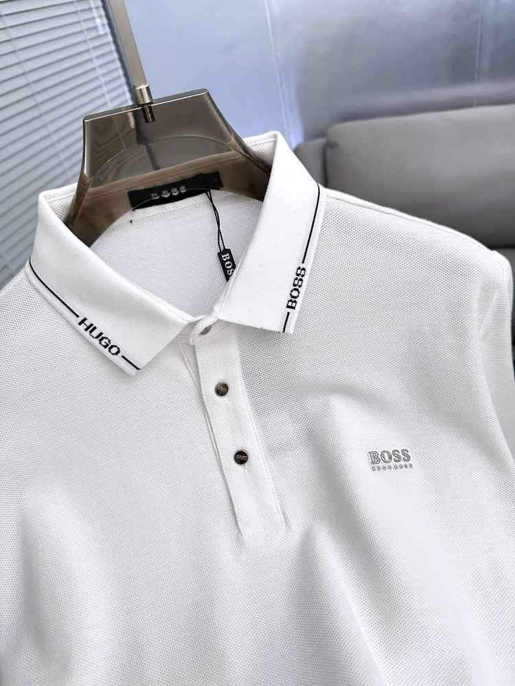 Hugo Boss White Premium Quality Tees-2