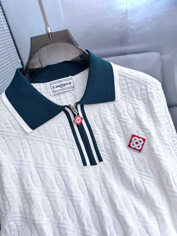 Casablanca White Premium Quality T-shirt-1