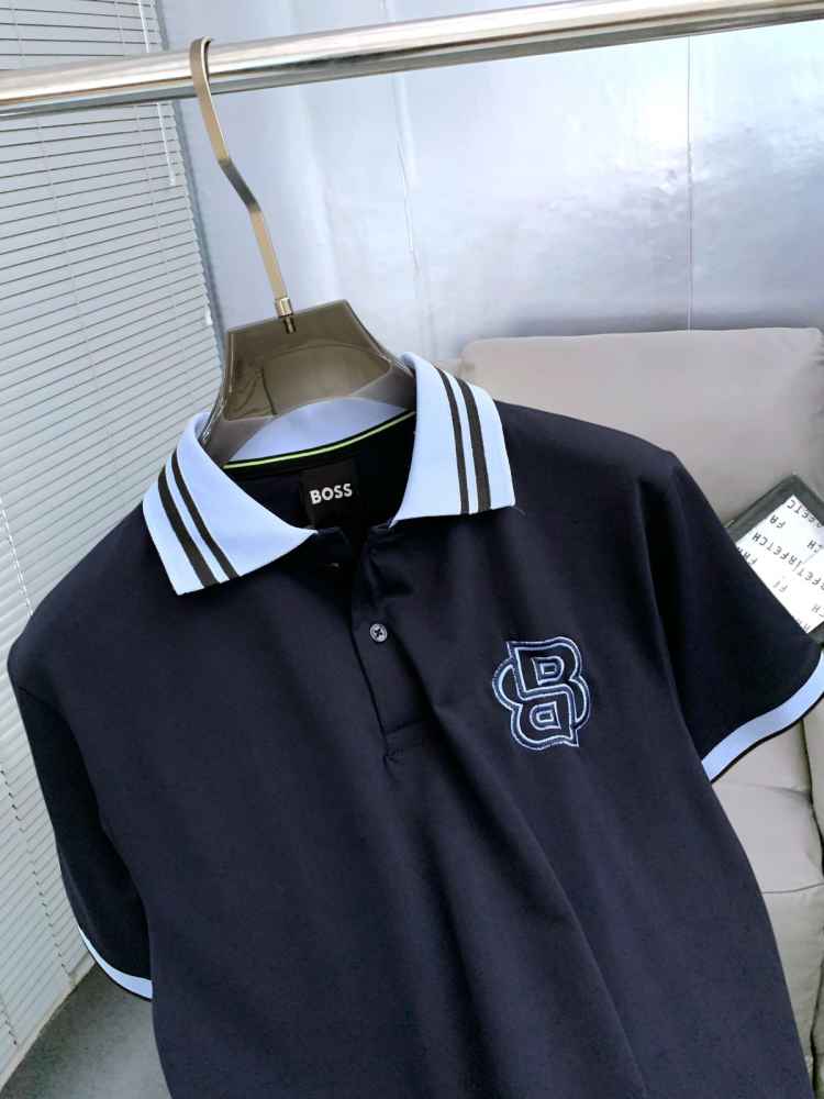Hugo Boss Blue Premium Quality Tees-1