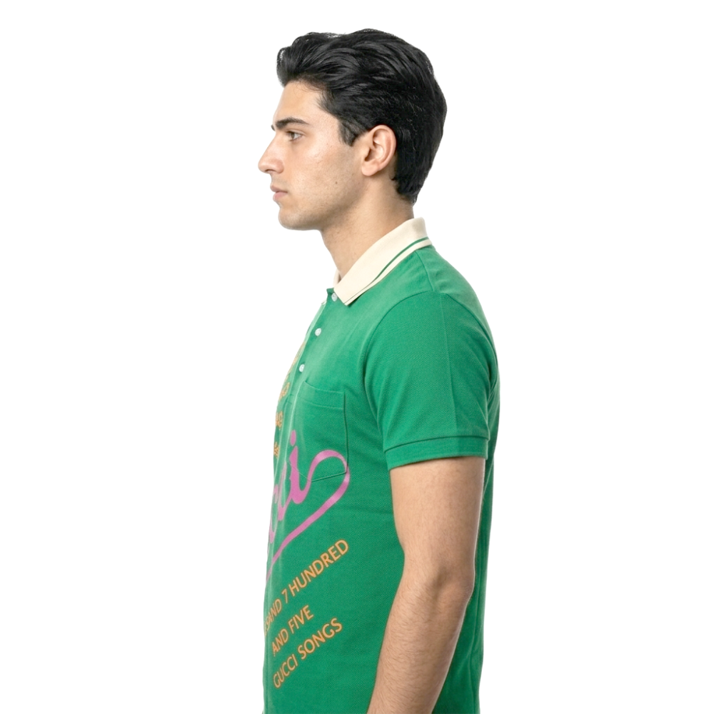 Gucci Pineapple Print Green Premium T-shirt-thumb-1