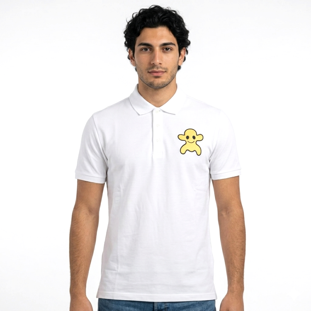 Burberry White Monster Graphic Premium T-shirt-thumb-0