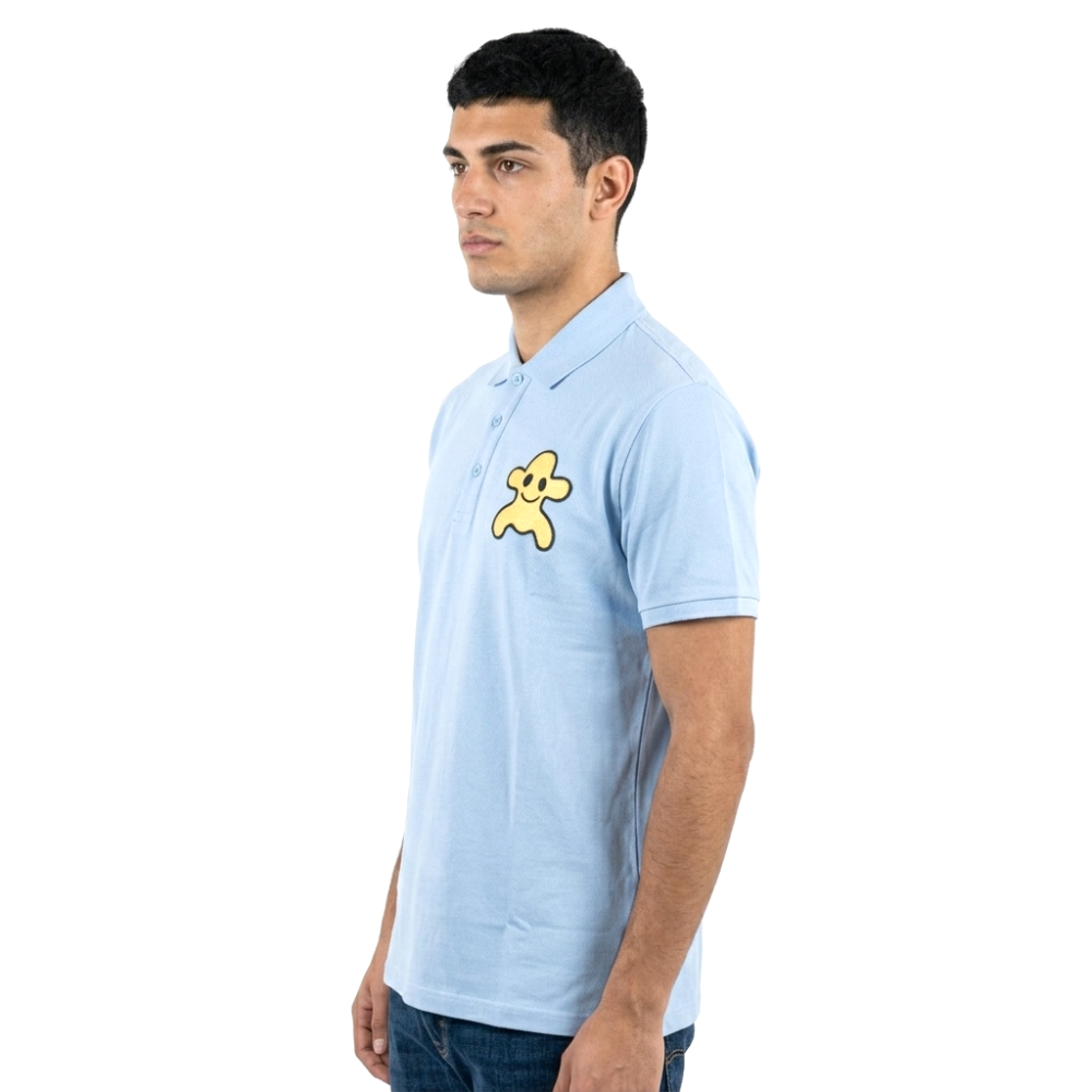 Burberry Blue Monster Graphic Premium T-shirt-thumb-1