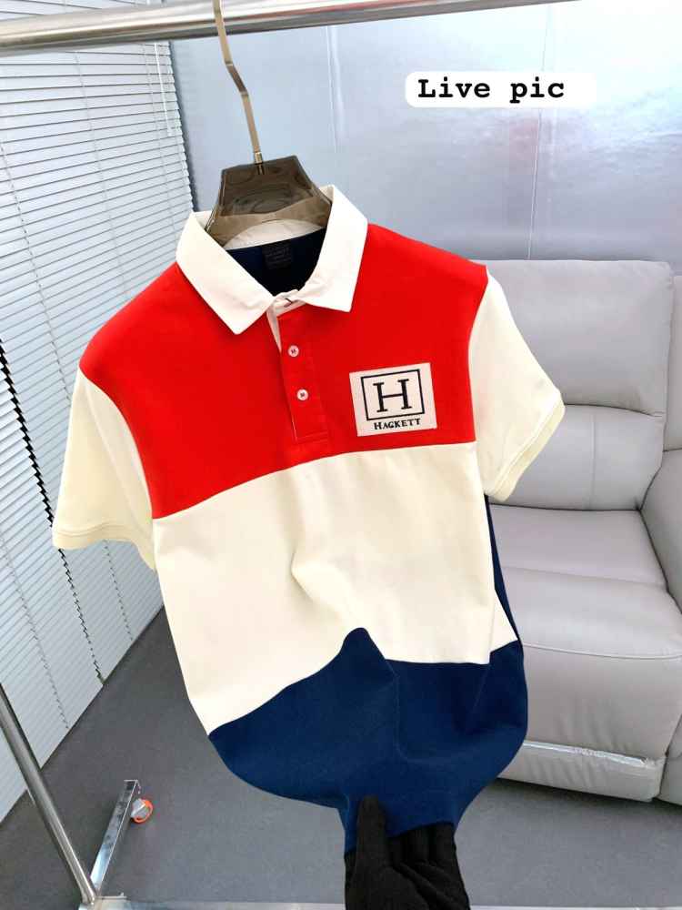 Hackett Red Premium Quality Polo T-shirt-2
