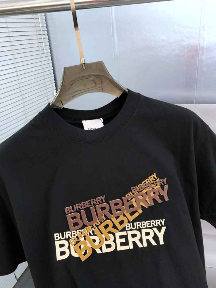 Burberry Black Premium Exclusive Polo T-shirt-1