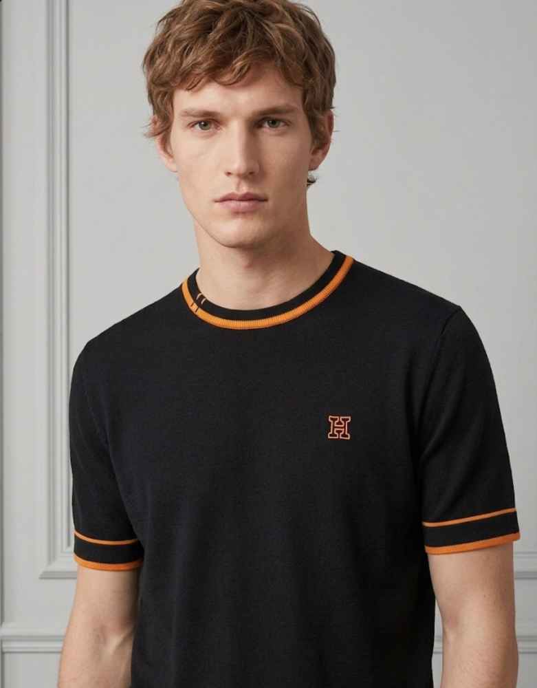 Hermes Black Premium Quality T-shirt-1