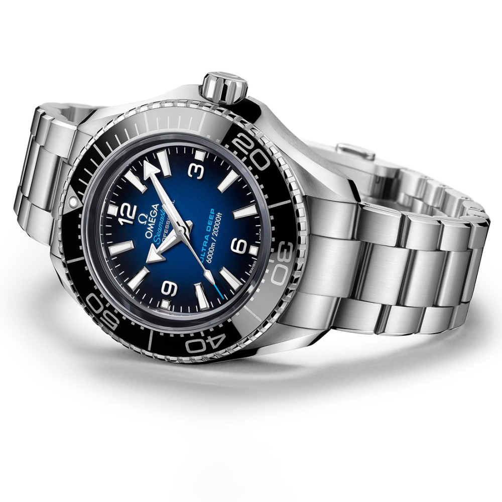Omega Planet Ocean 6000M Co‑Axial Master Chronometer Ultra Deep , Blue to Black Dail Watch 215.30.46.21.03.001-3