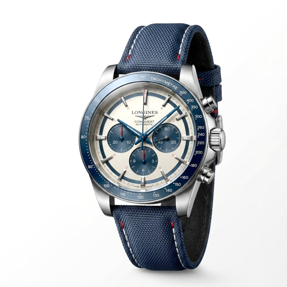 Longines Conquest Chronograph - L3.835.4.98.9 Automatic Watch-1
