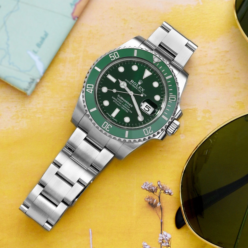 Rolex Submariner Date "Hulk" Green Dial & Bezel Watch 116610LV-6