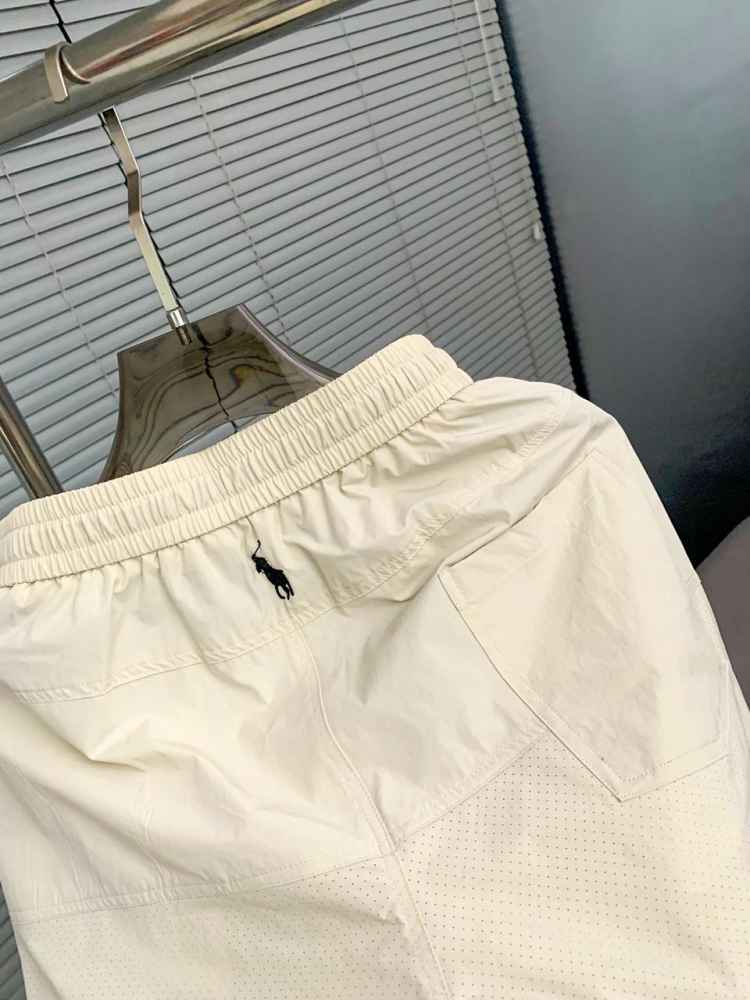 Boss White Premium Quality Men's Shorts-1