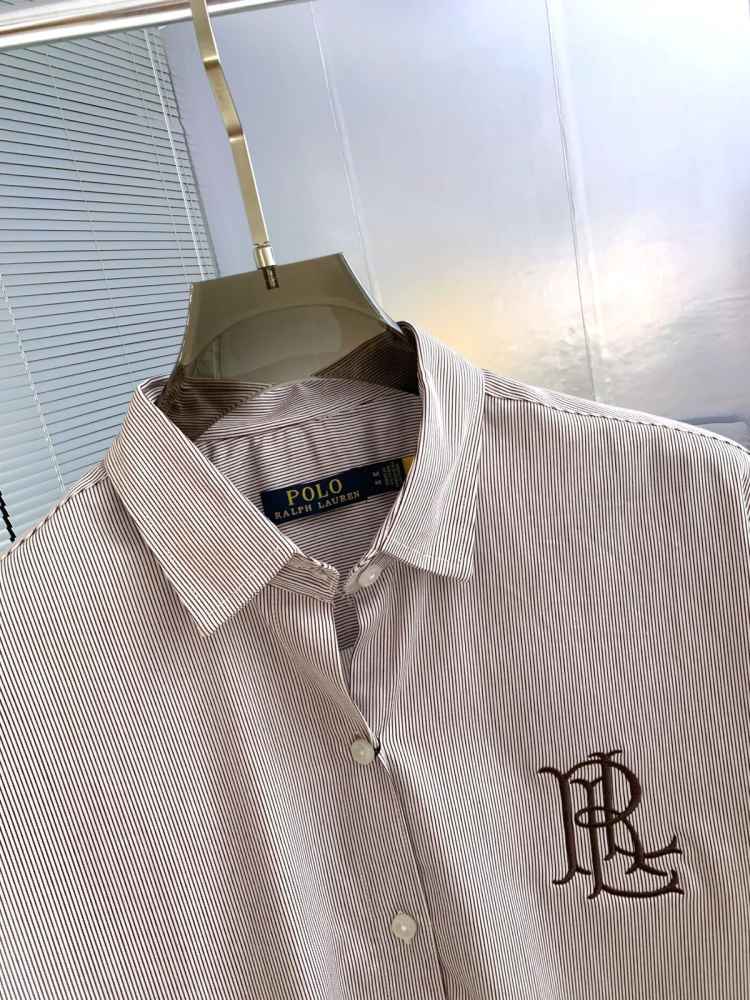 Ralph Lauren Wine Premium Quality Women Shirt-2