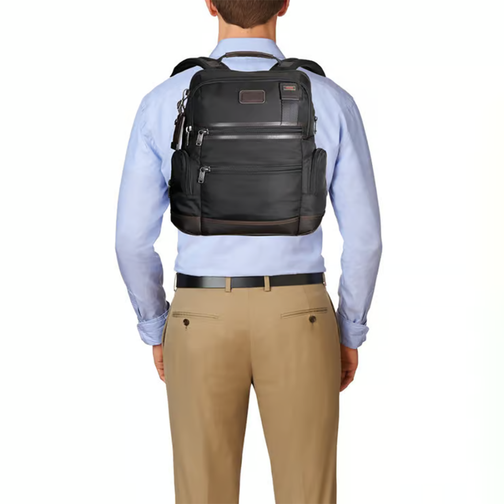 Tumi Alpha Bravo Knox Black Backpack-thumb-4