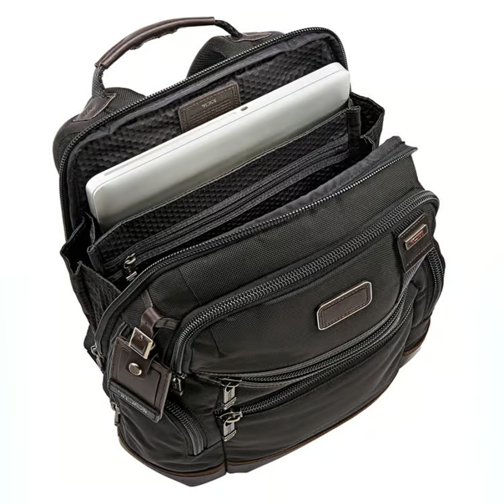 Tumi Alpha Bravo Knox Black Backpack-thumb-3