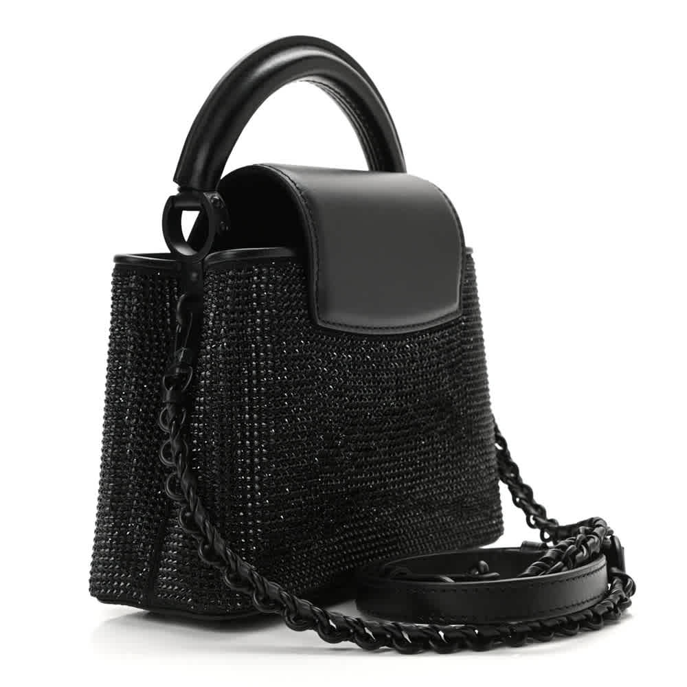 Louis Vuitton Capucines BB Black Handbag-thumb-1