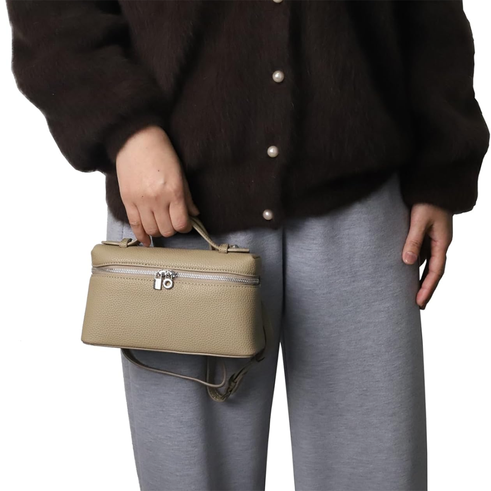 Loro Piana L19 Beige Handbag-thumb-4