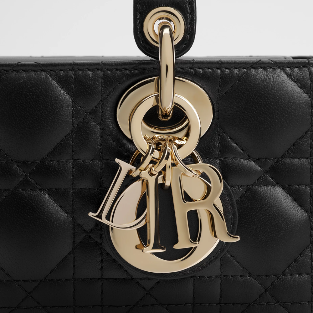 Christian Dior Lady Black D-Joy Bag-thumb-4