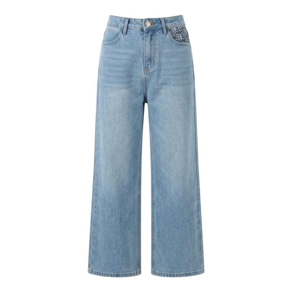 Chanel Relaxed Fit Denim for Women-thumb-0
