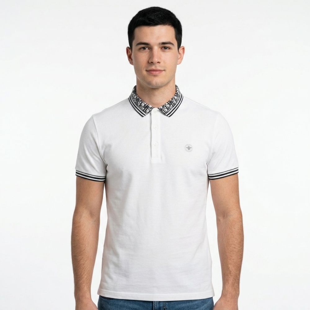 Dior Spider Embroidered White Premium T-shirt-thumb-0