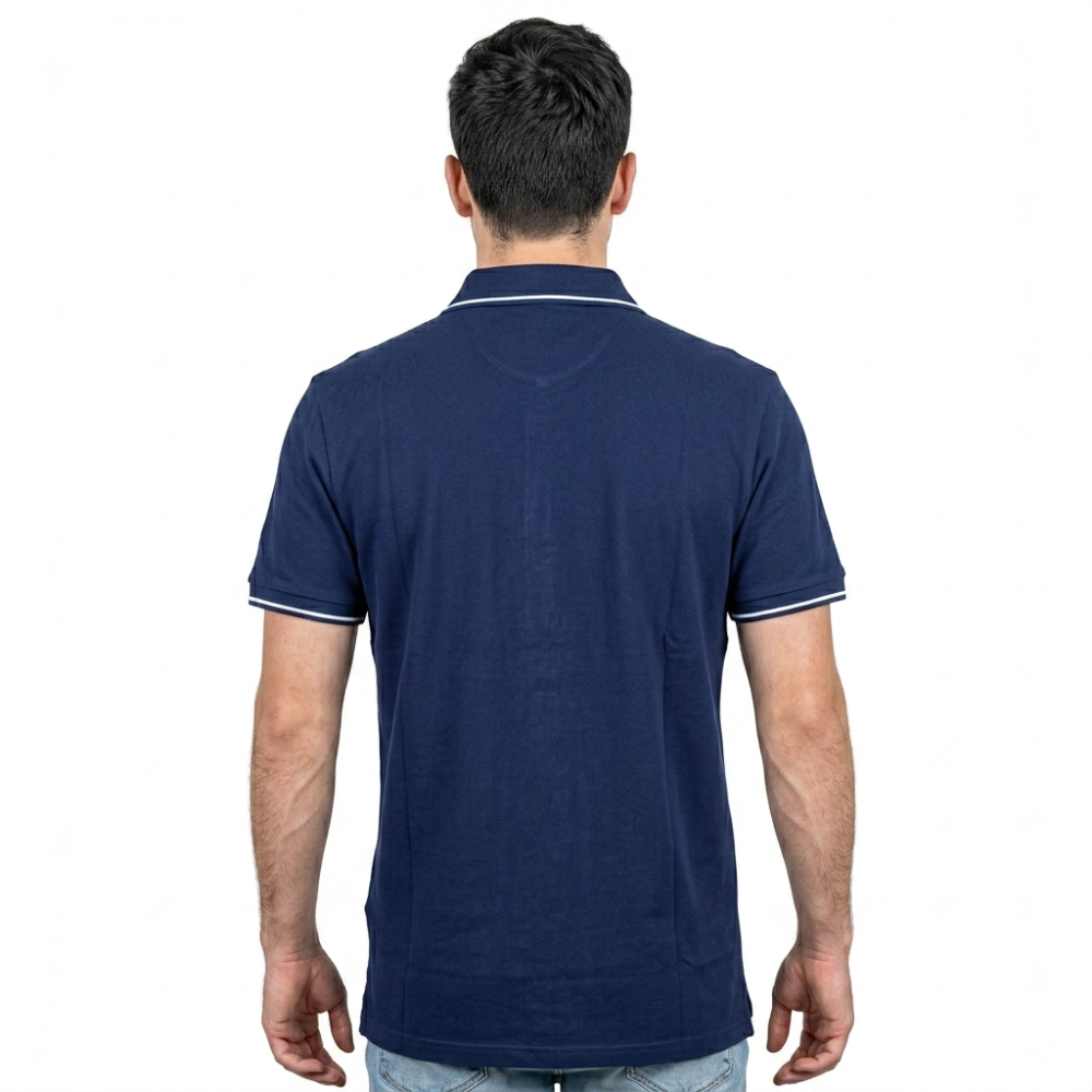 Burberry Blue Premium Quality Polo Tees-thumb-1