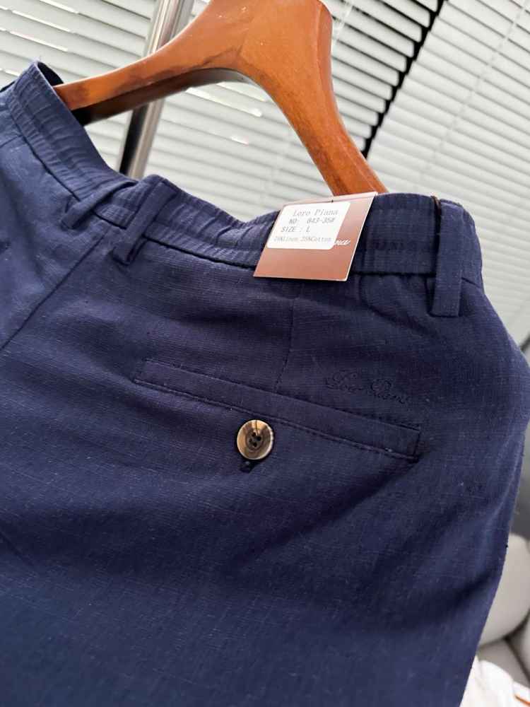 Loro Piana Blue Premium Quality Pants-1