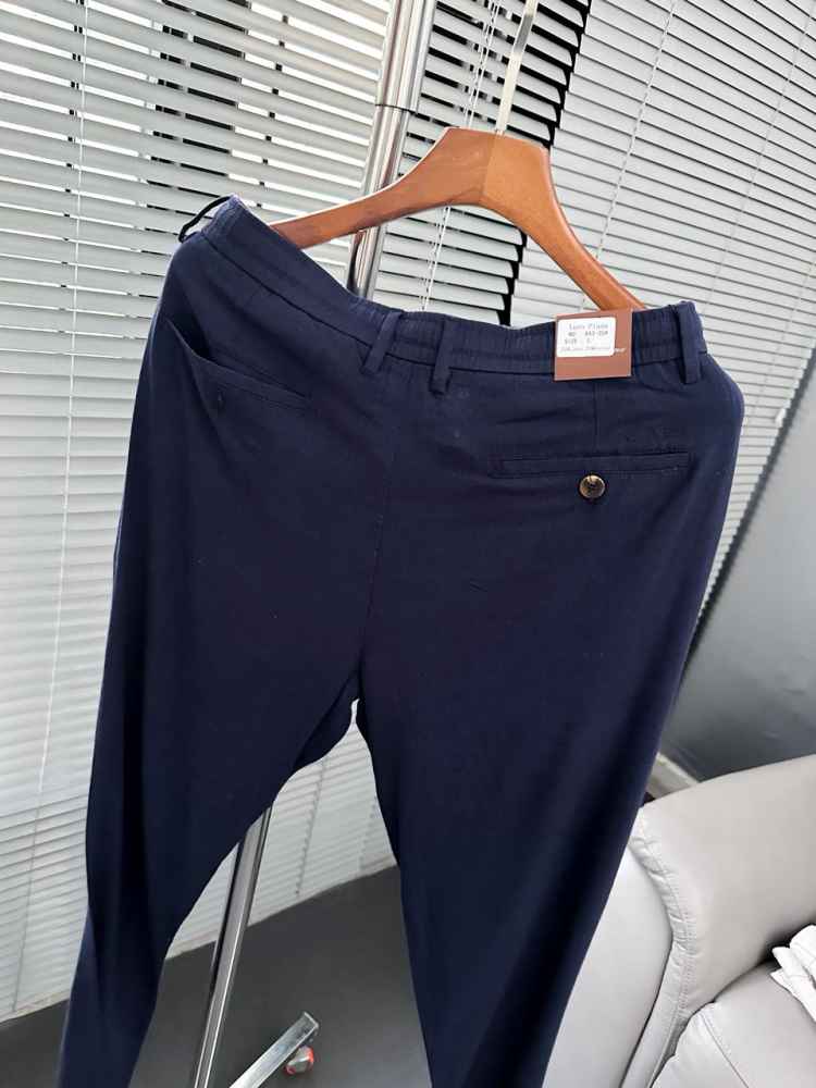Loro Piana Blue Premium Quality Pants-2