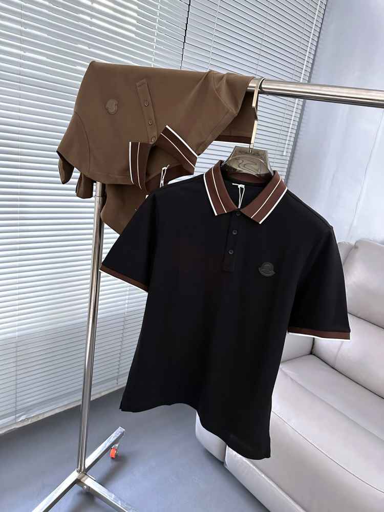 Moncler Black Premium Quality T-shirt-2