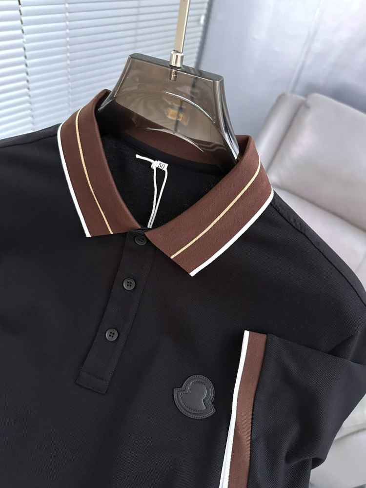 Moncler Black Premium Quality T-shirt-5
