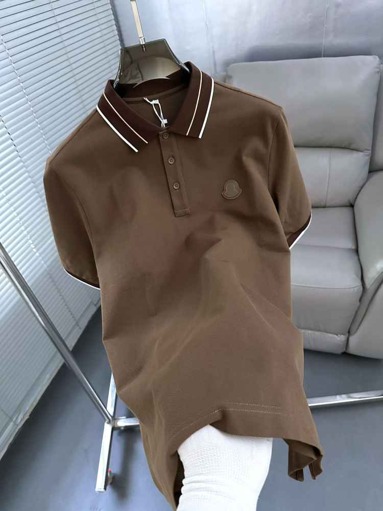 Moncler Brown Premium Quality T-shirt-3