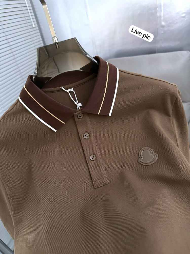 Moncler Brown Premium Quality T-shirt-4