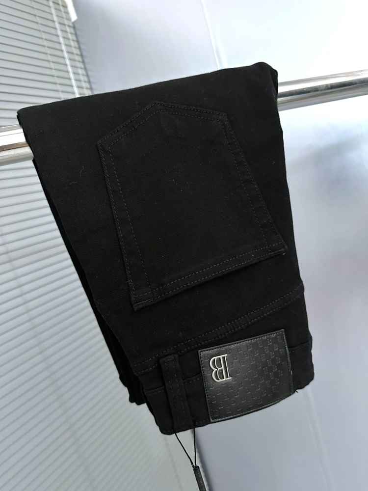 Balmain Black Premium Quality Jeans-thumb-0