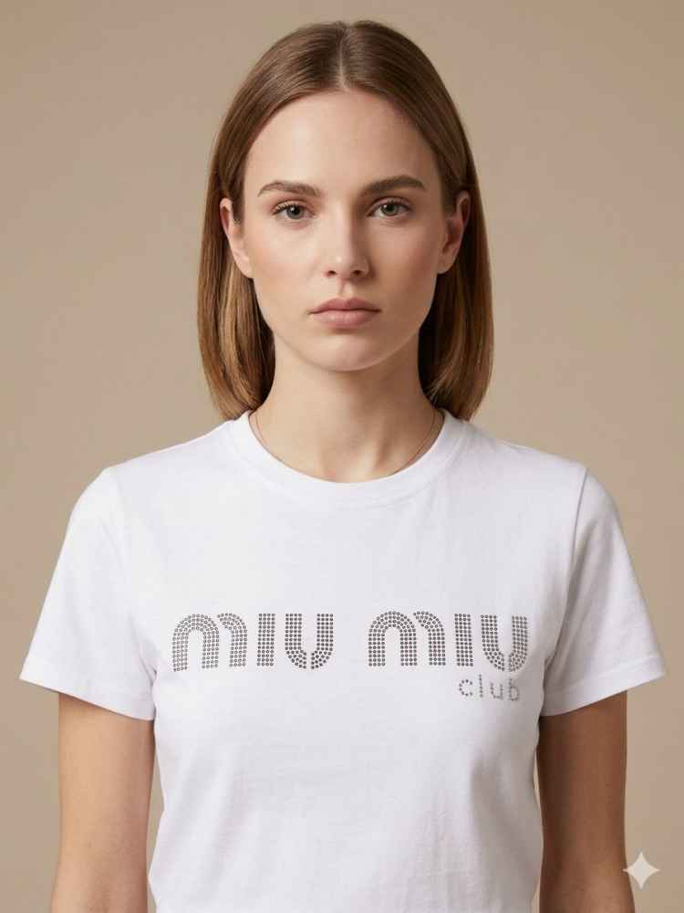 Miu Miu White Premium Quality Co-ord Set-thumb-2