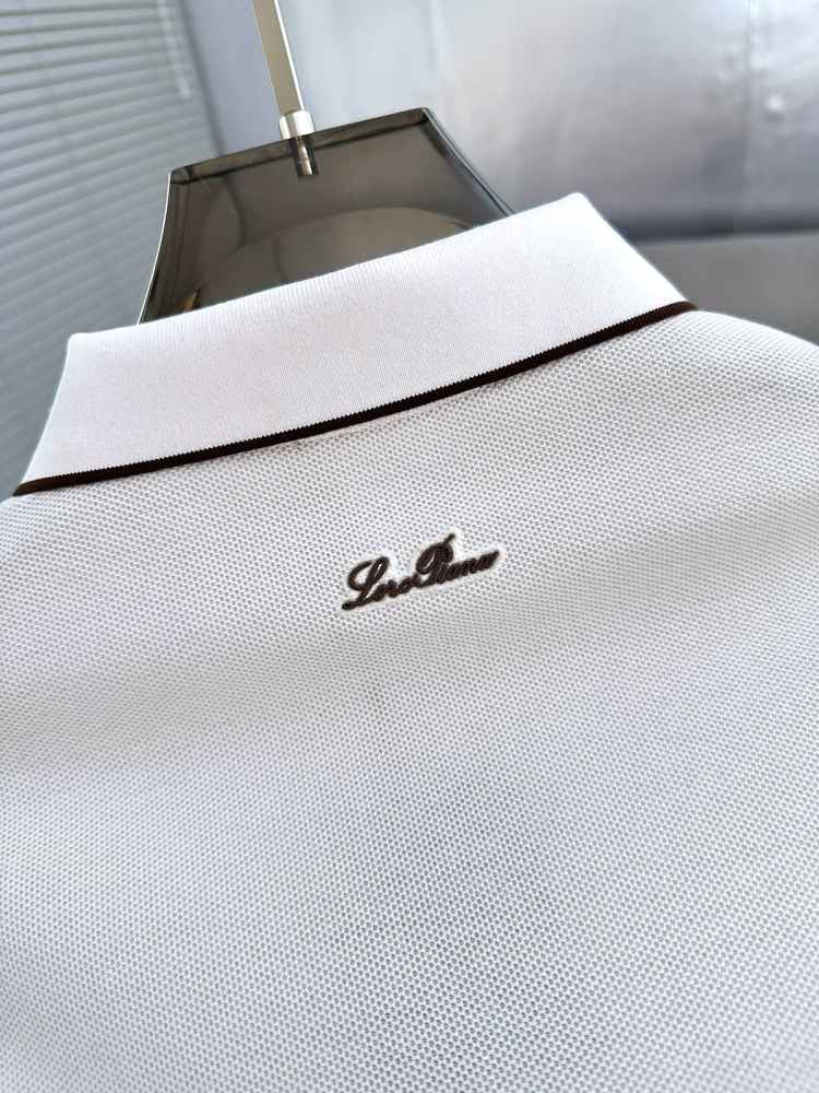 Loro Piana White Premium Quality T-Shirt-thumb-4